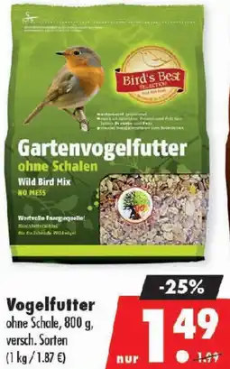 Mäc Geiz Bird's Best Vogelfutter Angebot