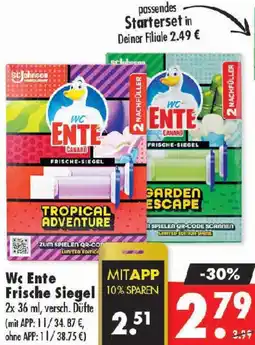 Mäc Geiz WC Ente Frische Siegel Angebot