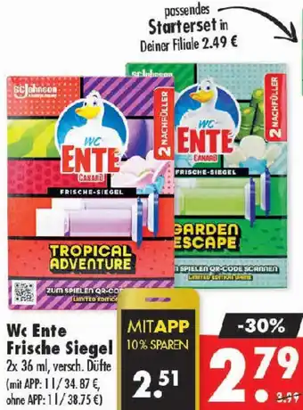 Mäc Geiz WC Ente Frische Siegel Angebot