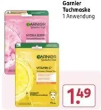 Rossmann Garnier Tuchmaske Angebot