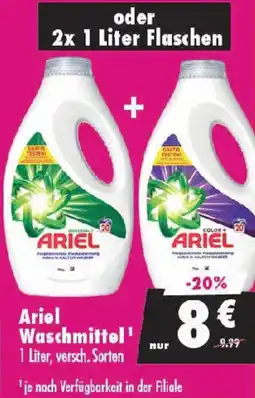 Mäc Geiz Ariel Waschmittel Angebot