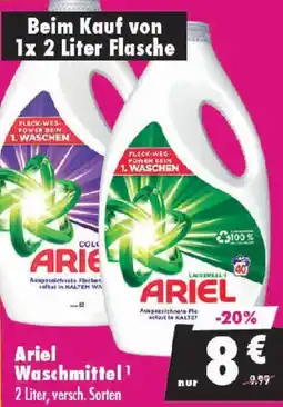 Mäc Geiz Ariel Waschmittel Angebot