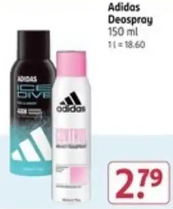 Rossmann Adidas Deospray Angebot