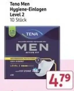 Rossmann Tena Men Hygiene-Einlagen Level 2 Angebot