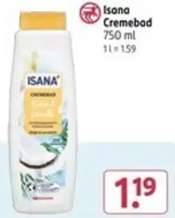 Rossmann Isana Cremebad Angebot