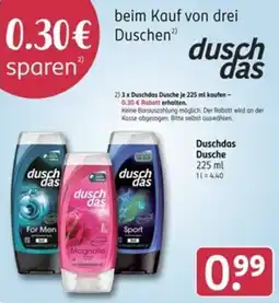 Rossmann Duschdas Dusche Angebot