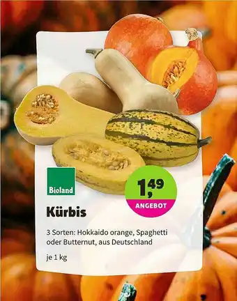 Aleco Biomarkt Kürbis Angebot