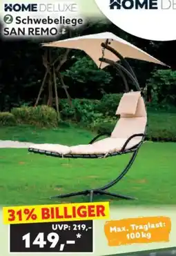 Norma HOME DELUXE Schwebeliege SAN REMO Angebot