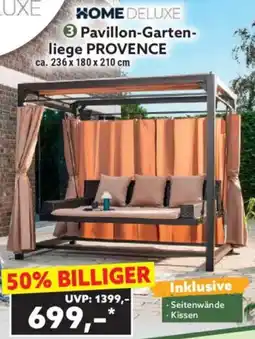 Norma HOME DELUXE Pavillon-Gartenliege PROVENCE Angebot