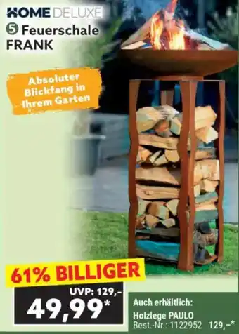 Norma HOME DELUXE Feuerschale FRANK Angebot