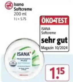 Rossmann Isana Softcreme Angebot
