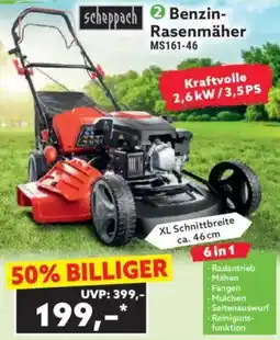 Norma Scheppach Benzin Rasenmäher MS161-46 Angebot