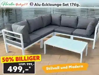 Norma Alu-Ecklounge-Set 17tlg. Angebot
