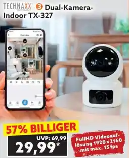 Norma TECHNAXX Dual-Kamera Indoor TX-327 Angebot