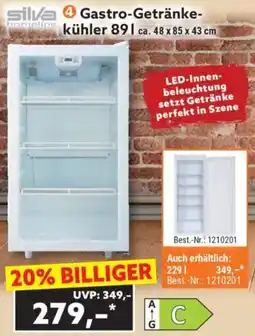 Norma Silva Homeline Gastro-Getränkekühler 89 l Angebot