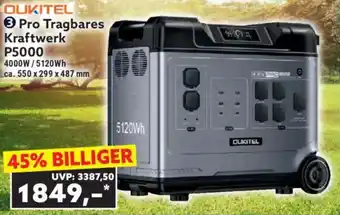 Norma OUKITEL Pro Tragbares Kraftwerk P5000 Angebot