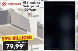 Norma SERAPHIM Flexibles Solarpanel 100 Watt Angebot