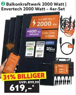 Norma Balkonkraftwerk 2000 Watt Angebot