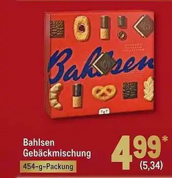 METRO Bahlsen Gebäckmischung Angebot