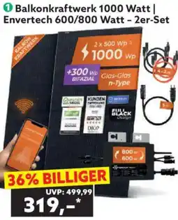 Norma Balkonkraftwerk 1000 Watt Angebot
