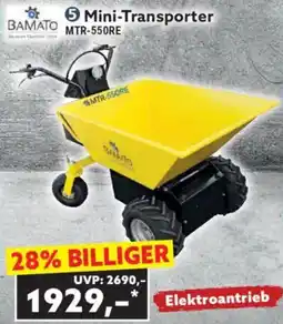 Norma BAMATO Mini-Transporter MTR-550RE Angebot