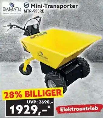 Norma BAMATO Mini-Transporter MTR-550RE Angebot