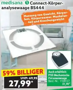 Norma Medisana Connect-Körperanalysewaage BS444 Angebot