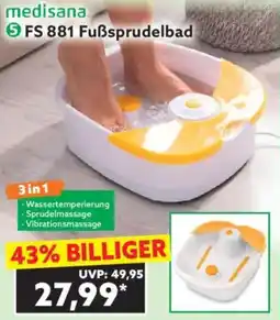 Norma Medisana FS 881 Fußsprudelbad Angebot