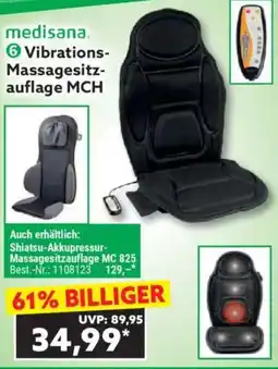 Norma Medisana Vibrations Massagesitzauflage MCH Angebot