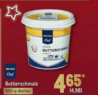 METRO Butterschmalz Angebot