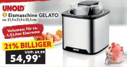 Norma UNOLD Eismaschine GELATO Angebot