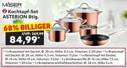 Norma MÄSER Kochtopf-Set ASTERION 8tlg. Angebot