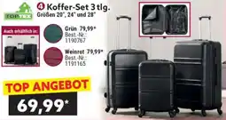 Norma TOPTEX Koffer-Set 3 tlg. Angebot
