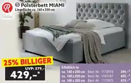 Norma Relita Polsterbett MIAMI Angebot