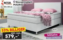 Norma INTER handels Boxspringbett MADRID Angebot