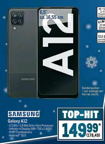 METRO Samsung Galaxy A12 Angebot