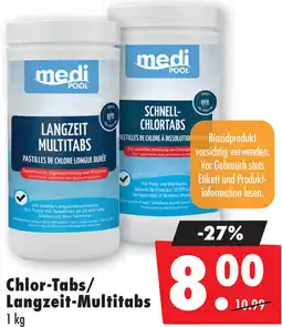 Mäc Geiz Medi Pool Chlor-Tabs/ Langzeit-Multitabs Angebot