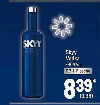 METRO Skyy Vodka Angebot