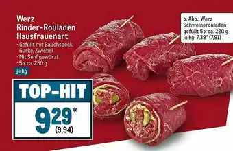 METRO Werz Rinder-roulade Hausfrauenart Angebot