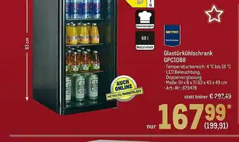 METRO Glastürkühlschrank GPC1088 Angebot