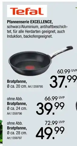 Zurbrüggen Tefal pfannenserie excellence Angebot