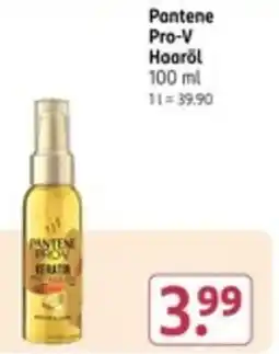 Rossmann Pantene Pro-V Hoaröl Angebot