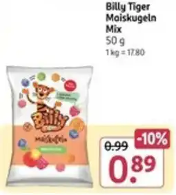 Rossmann Billy Tiger Maiskugeln Mix Angebot