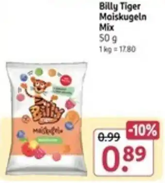 Rossmann Billy Tiger Maiskugeln Mix Angebot