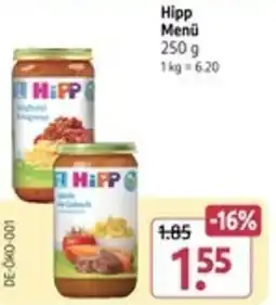 Rossmann Hipp Menü Angebot