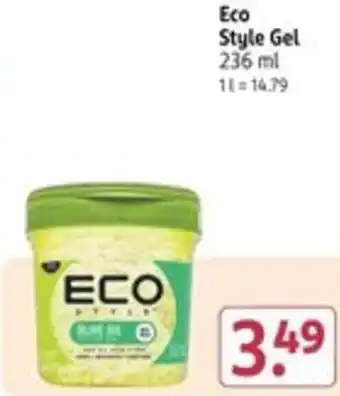 Rossmann Eco Style Gel Angebot