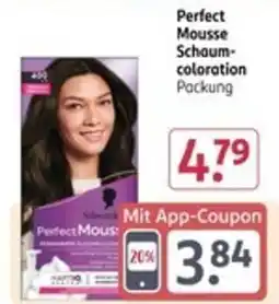 Rossmann Perfect Mousse Schaumcoloration Angebot