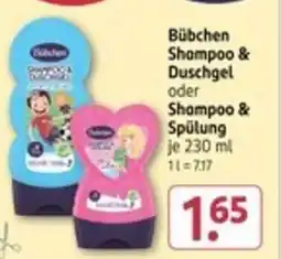 Rossmann Bübchen Shampoo & Duschgel oder Shampoo & Spülung Angebot