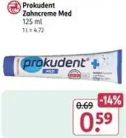 Rossmann Prokudent Zahncreme Med Angebot
