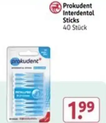 Rossmann Prokudent Interdental Sticks Angebot